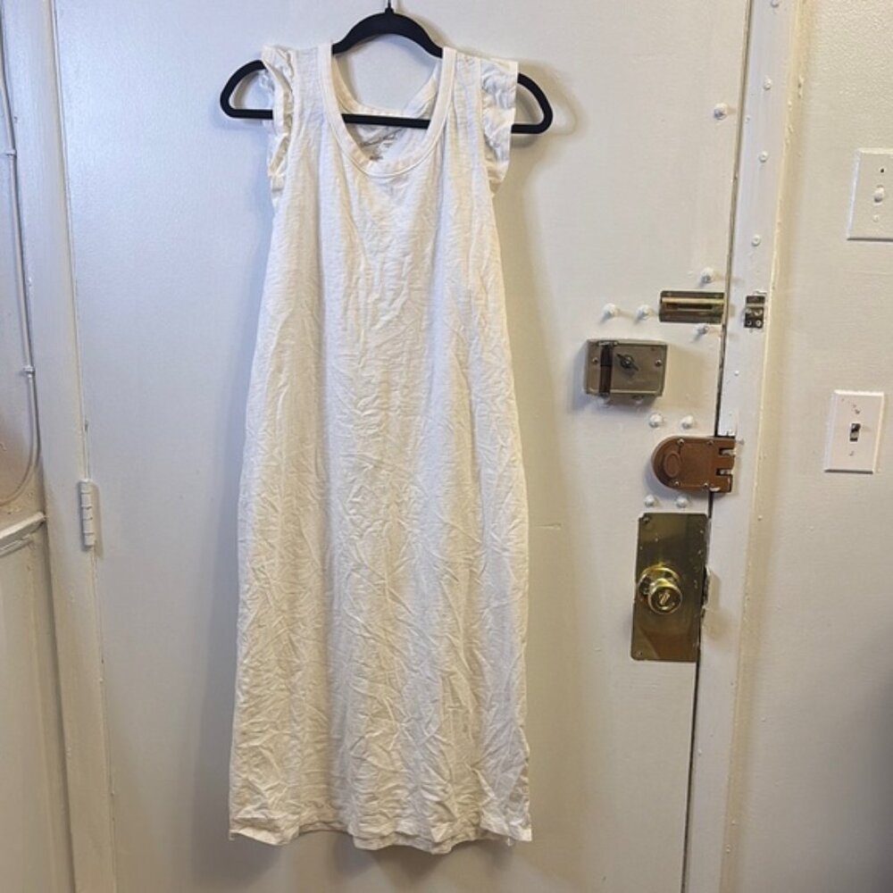 Universal Thread White Maxi Sundress with Scoop Neck for Bride